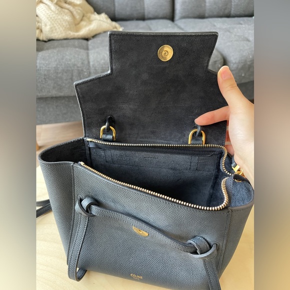 Celine belt bag in blue - Picture 5 of 8